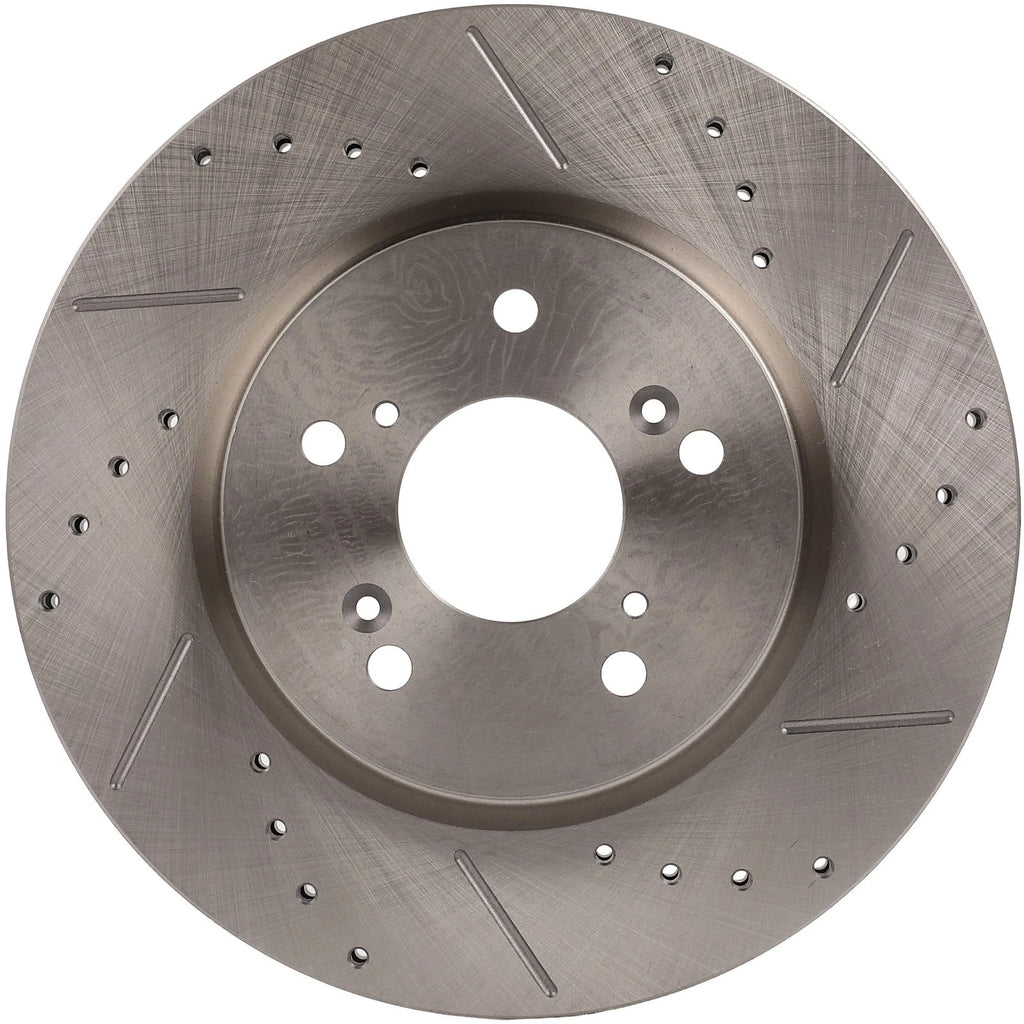 Front Drilled Slotted Brake Rotors for Honda Accord Crosstour Acura RDX (2008–2015)