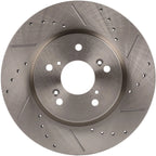 Front Drilled Slotted Brake Rotors for Honda Accord Crosstour Acura RDX (2008–2015)