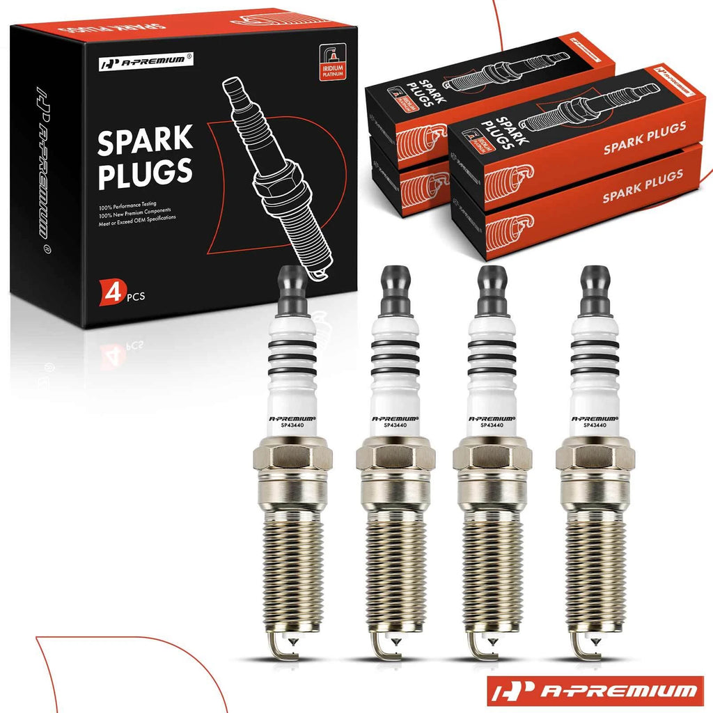 Iridium & Platinum Spark Plugs for Chevy Malibu Equinox Impala (2010–2013)