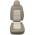 Set of 2 Complete Perforated Seat Covers for Ford Expedition (2003–2006) Tan