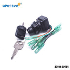 Key Switch for Suzuki Outboard 30HP-300HP (37110-92E01, 37110-99E00, 37110-99E01)