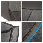 Seat Cover for Dodge Ram 1500 2500 3500 (2013–2018) Gray Bottom Fabric