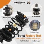 Front Struts with Coil Spring & Sway Bar Links for Toyota Corolla (2003-2008)