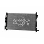 Replacement Plastic Aluminum Radiator for Toyota Hilux (2016–2024)