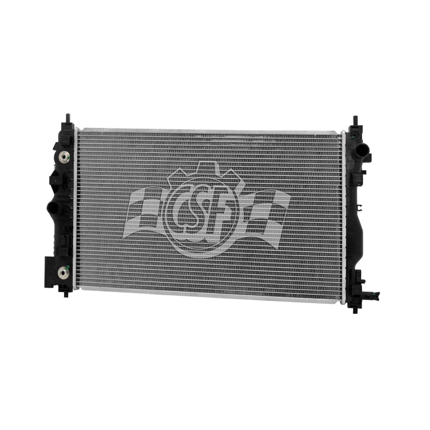 Replacement Plastic Aluminum Radiator for Toyota Hilux (2016–2024)