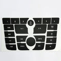 Car Radio Button Repair Decal Sticker Set for Buick Verano Encore (2012-2017)