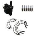 Set of 6 Denso Ignition Coil Wires & Bosch Platinum Spark Plugs for Silverado 1500
