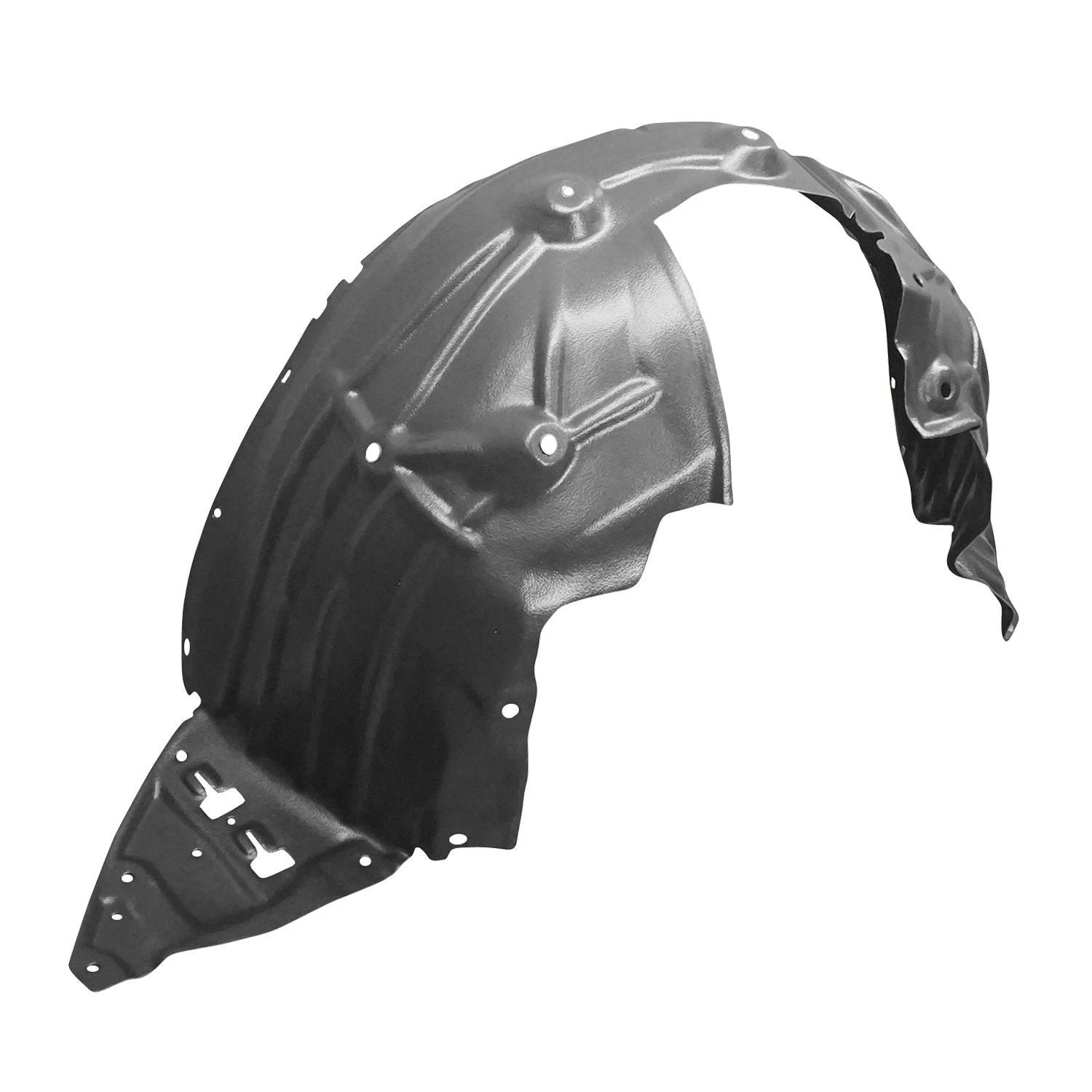 Replacement Polyethylene Front Passenger Side Fender Liner-See Compatible Chart