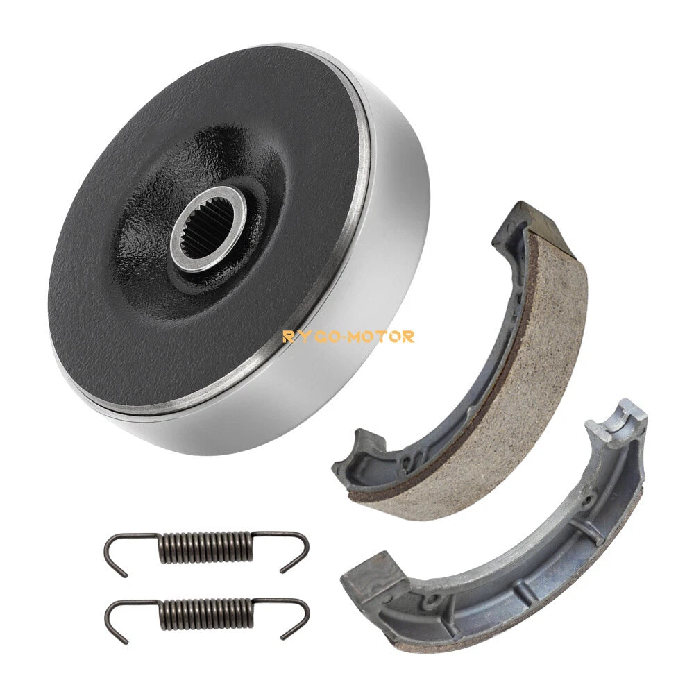 Rear Brake Drum Hub & Shoe for Yamaha Big Bear 400, Kodiak 400 (2000–2004)