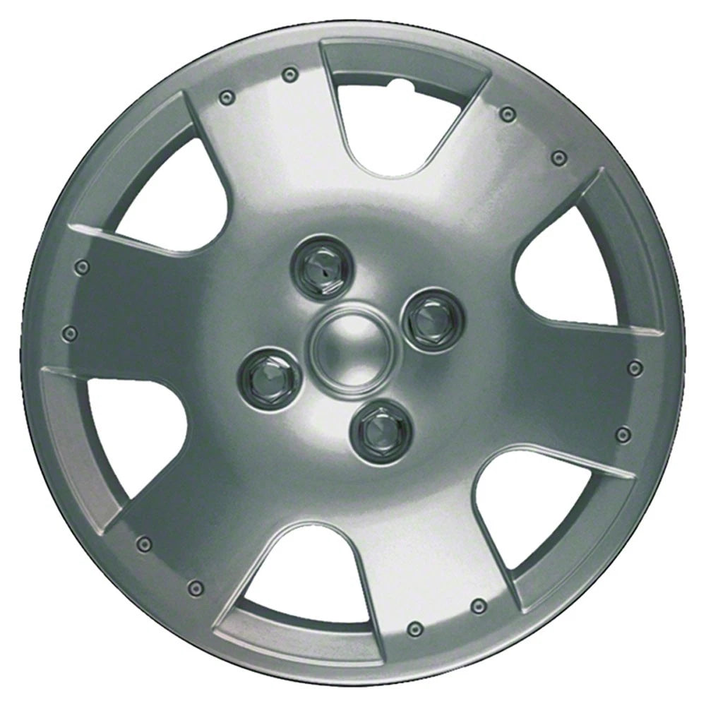 Set of Four Hubcap Wheel Covers 14 inch Silver for Toyota Echo (2000–2005)