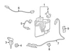 Genuine OEM Vapor Canister 2464700059 for Mercedes-Benz