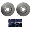 Hella Front Rotors & Low-Met Disc Brake Pad Kit for Audi Q5 (2014–2016)