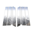 Diamond Grade 8pc Stainless Steel Pillar Post Covers for 2007-2015 Lincoln MKX