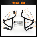 Engine Guard Crash Bar Black for Honda Goldwing GL1800 F6C F6B (2018–2025)