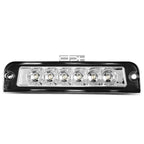 Chrome Housing Rear Third Tail Brake LED Light for Jeep Wrangler (1997–2006)