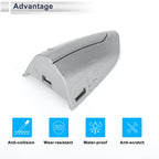 Front Left Door Handle Protector for Ford Mondeo Edge Taurus (2013–2020) Silver Tone