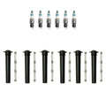 Denso 6 Iridium Power Plugs & NGK Ignition Coil Boots Kit for Escape Sable (2001–2004)