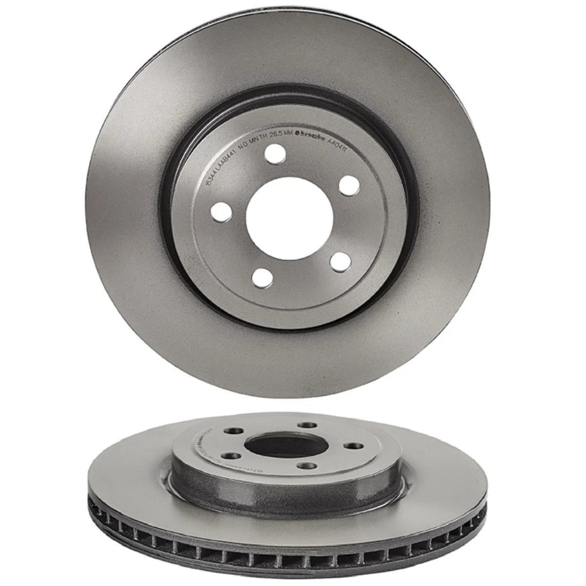 Set of 2 Brembo Front 345mm Brake Disc Rotors for Dodge Challenger Charger Magnum (2006–2023)