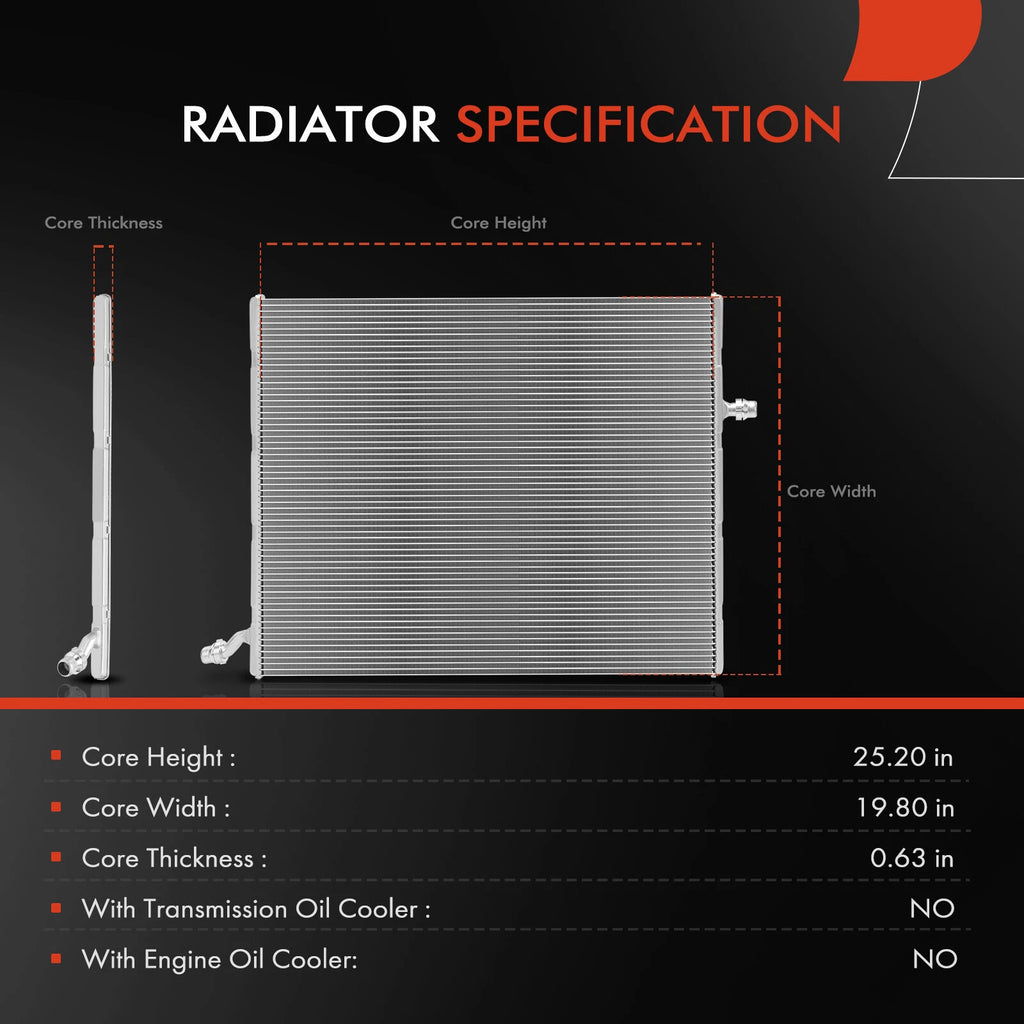Radiator for Mercedes-Benz E-Class W213 (2017-2019)