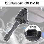 Set of 4 Ignition Coils for Honda CM11-118 (Year Range Not Specified)