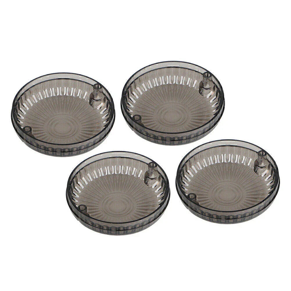 4x Smoke Turn Signal Lens Cover for Yamaha Road Star/V Star 1100/Vmax 1200 (2000-2017)