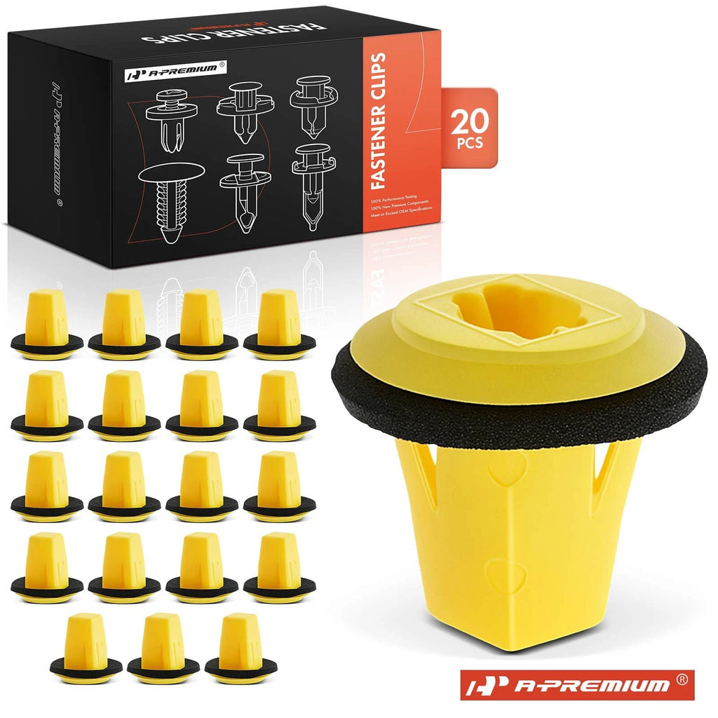 20Pcs Nylon Screw Grommet Clips for Nissan Versa (2007–2019)