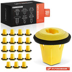 20Pcs Nylon Screw Grommet Clips for Nissan Versa (2007–2019)