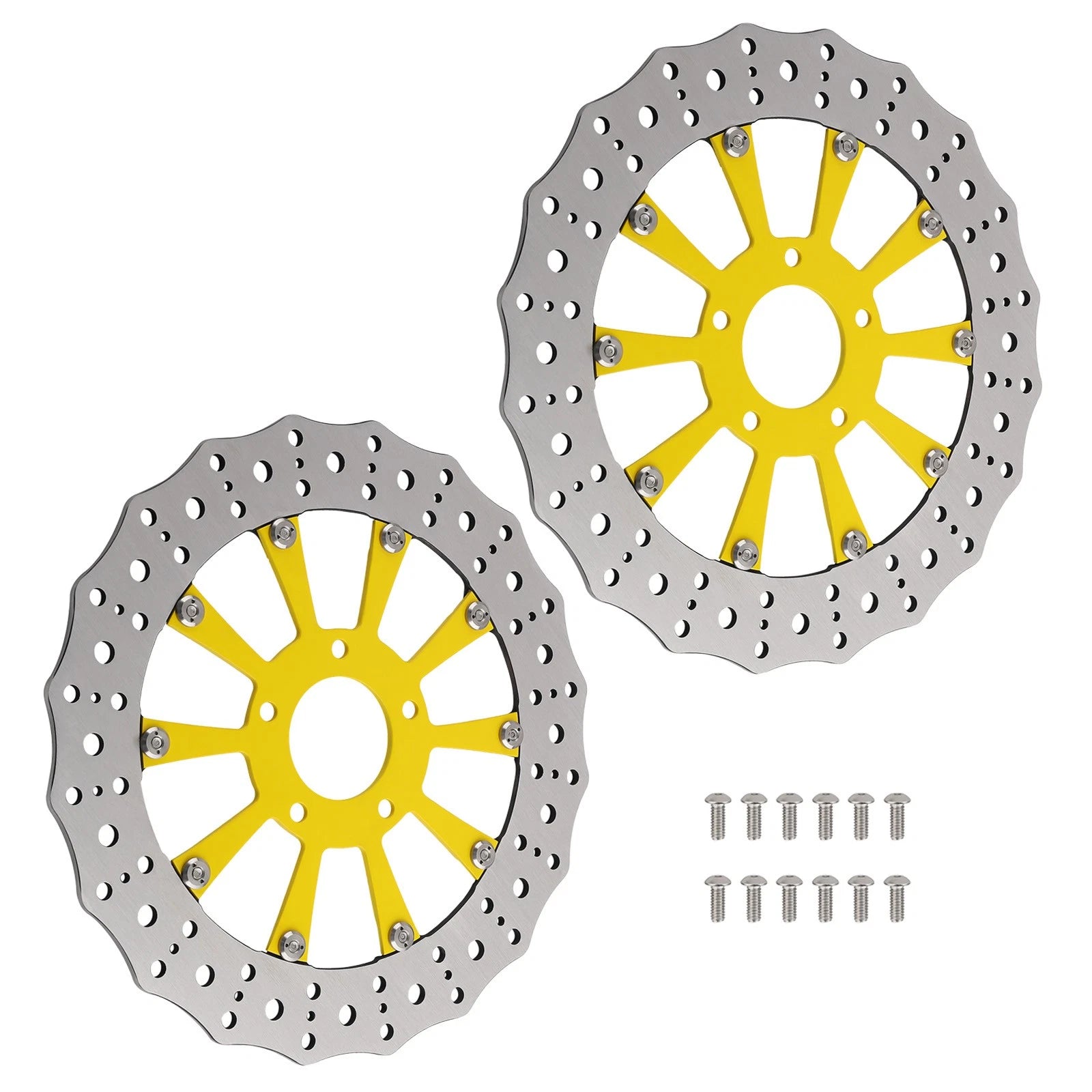 2X Front Disc Brake Rotors for Harley-Davidson Sportster (2014–2024)