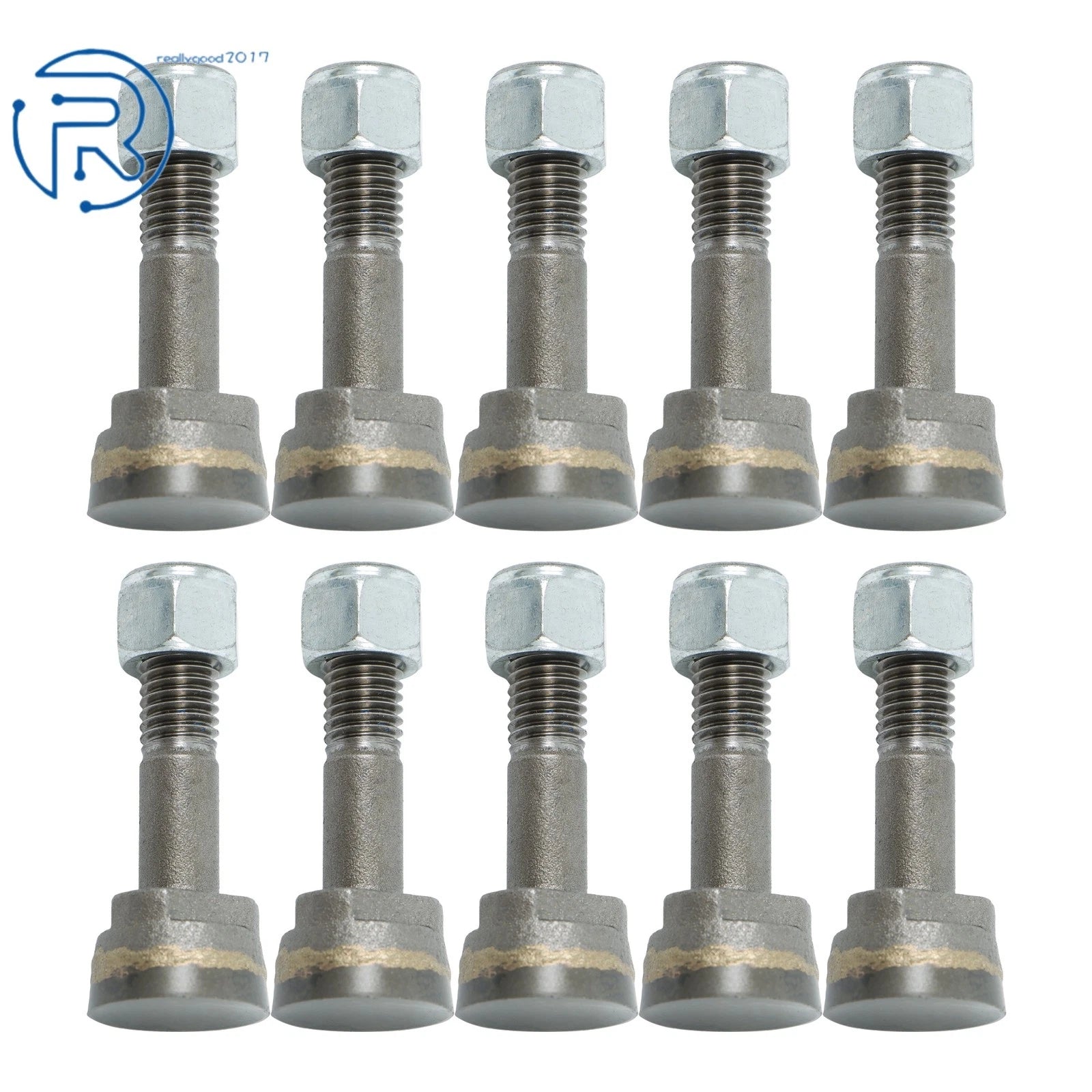 10 Pack Stump Grinder Teeth for Stump Removal (Compatible with 1100)