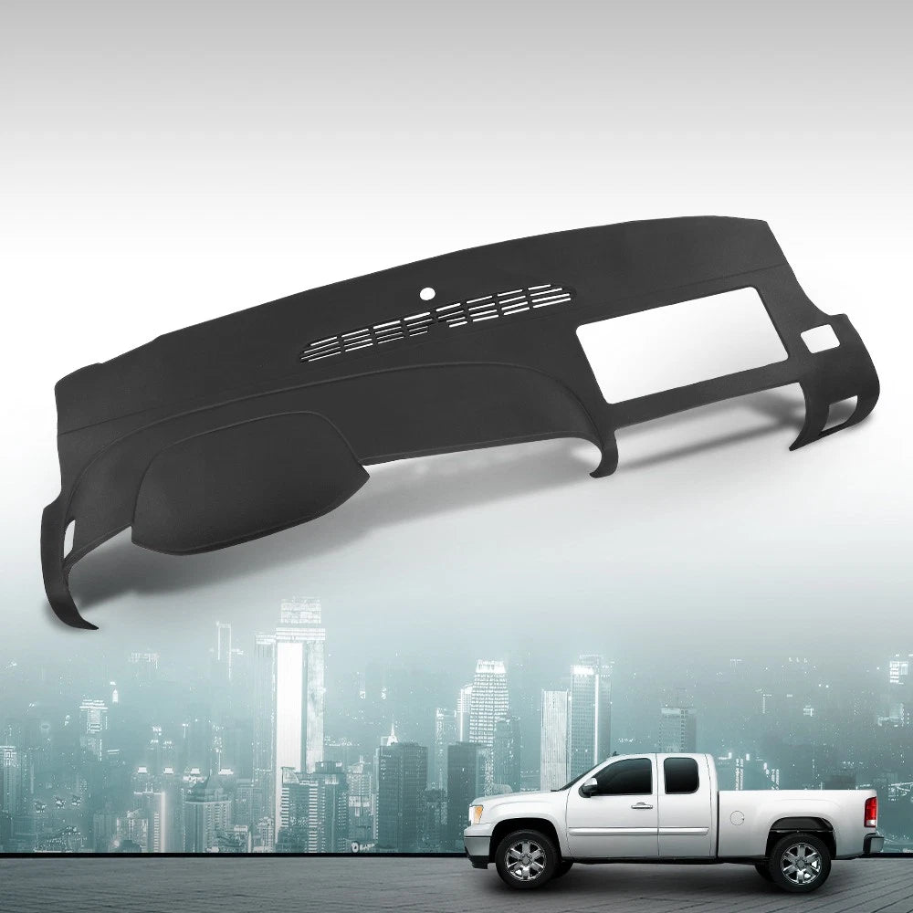 Soft TPE Dash Board Cover for Silverado 1500, Sierra (2007–2014)