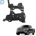 Set of 2 Front Bumper Bracket Mounting Plates for Ford F-150 (2009–2014)