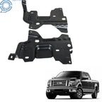 Set of 2 Front Bumper Bracket Mounting Plates for Ford F-150 (2009–2014)