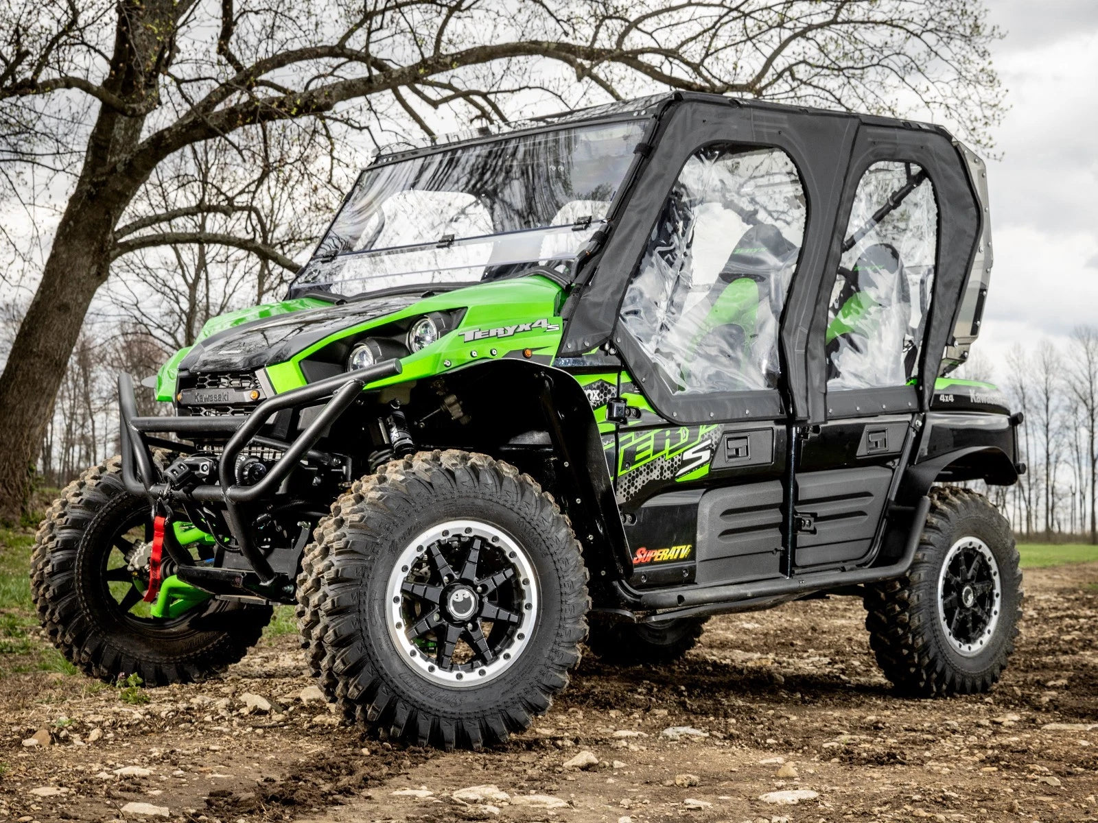 Soft Cab Enclosure Upper Doors for Kawasaki Teryx 4 800 / S (2016–2023)