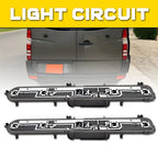 2X Tail Light Circuit Board Socket Bulb Holder for Mercedes Sprinter (2007–2018)