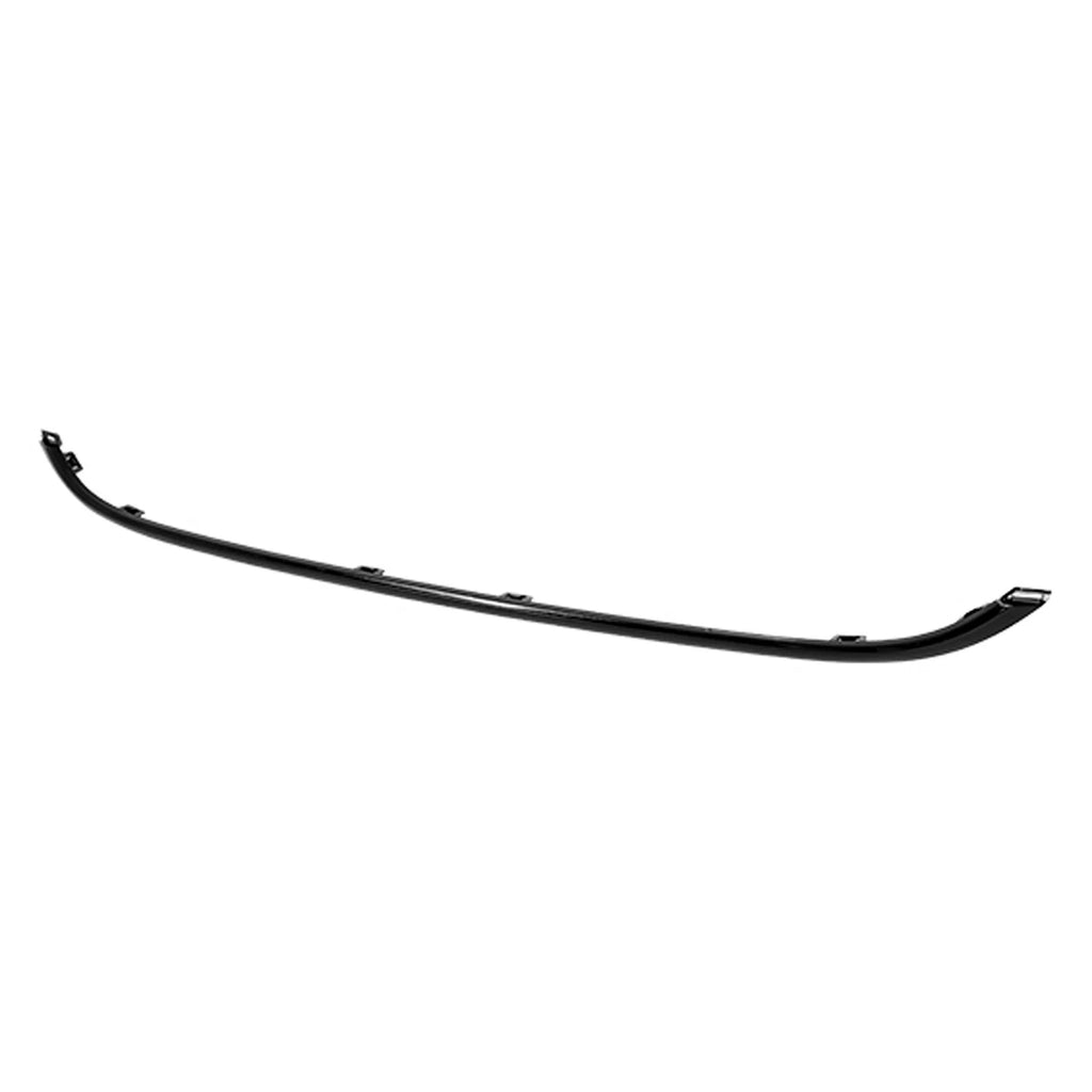 Replacement Black Painted ABS Plastic Front Upper Bumper Cover Molding