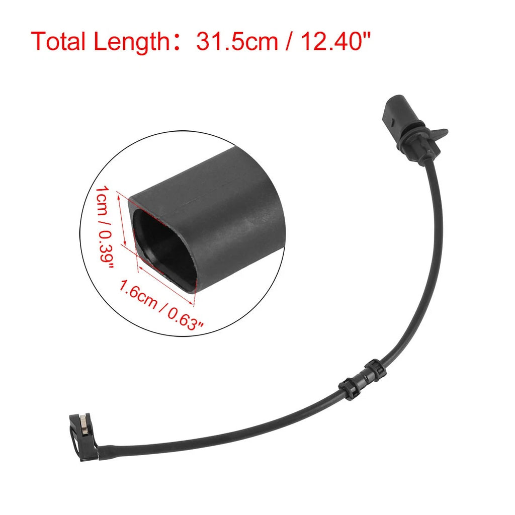 Set of 2 Front Brake Pad Electronic Wear Sensors for Audi A6 Quattro (2012–2014)