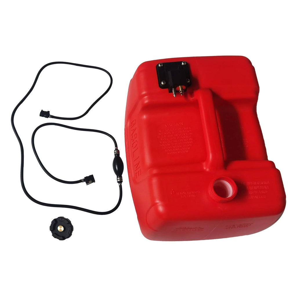 3.2 Gallon Portable Marine Fuel Tank for Outboard Boat Motor