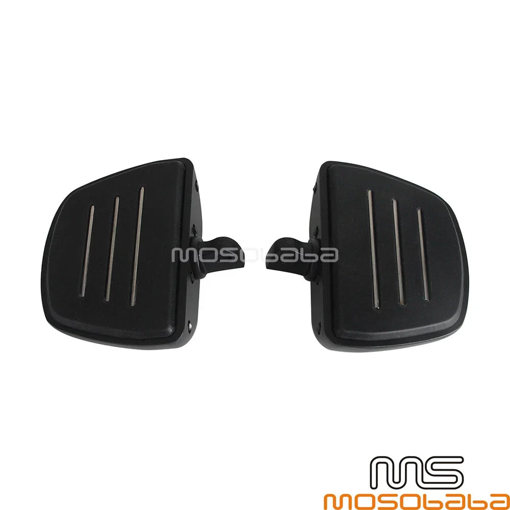 Black Rear Foot Pegs Set for Harley Breakout CVO Pro Street FXSE (2016-2017)