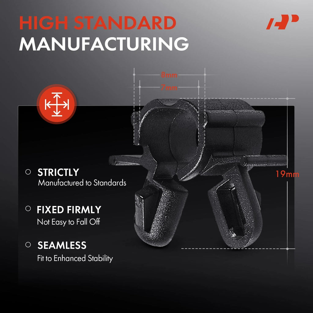50Pcs Hood Release Cable Clip Clamp for Hyundai