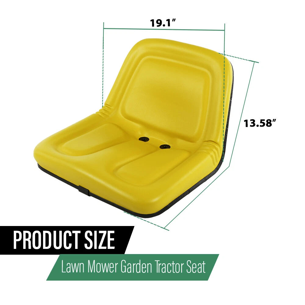 Yellow Seat for John Deere Mowers