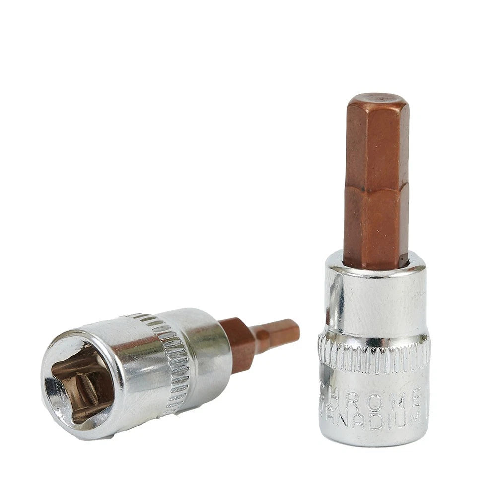 Set of 5 Screwdriver Bit Sockets for Hex Drivers H3-H7