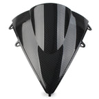 Black Carbon Fiber ABS Windshield Shield for Honda CBR1000RR (2012–2016)