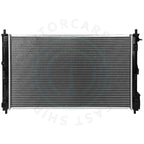 Aluminum Radiator & AC Condenser Cooling Kit for Jeep Patriot (2007–2012)