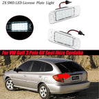 18-SMD Full LED License Plate Lamp for Kia Rio Rio5 (2006–2011)