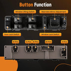 Driver Side Master Power Window Control Switch 15883429 for Hummer H2 (2003–2007)