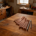 Set of 22 Copper Nails for Tree Stump Removal (3-5 Inch)
