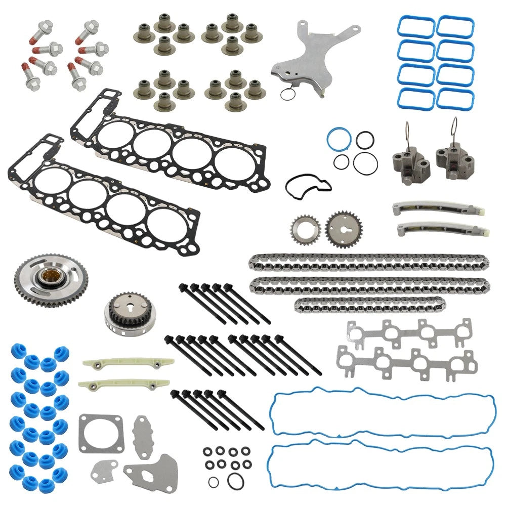 Timing Chain Kit and Head Gasket Bolts for Dodge Ram 1500 Dakota (2004–2007)