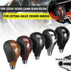 PU Leather Gear Shift Knob for Toyota Lexus GS300 LS460 IS250 RX350 (1998–2021)