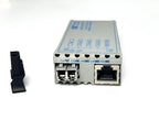 Omnitron Systems miConverter Gx RJ-45 to Fiber Converter 1206-0-9W