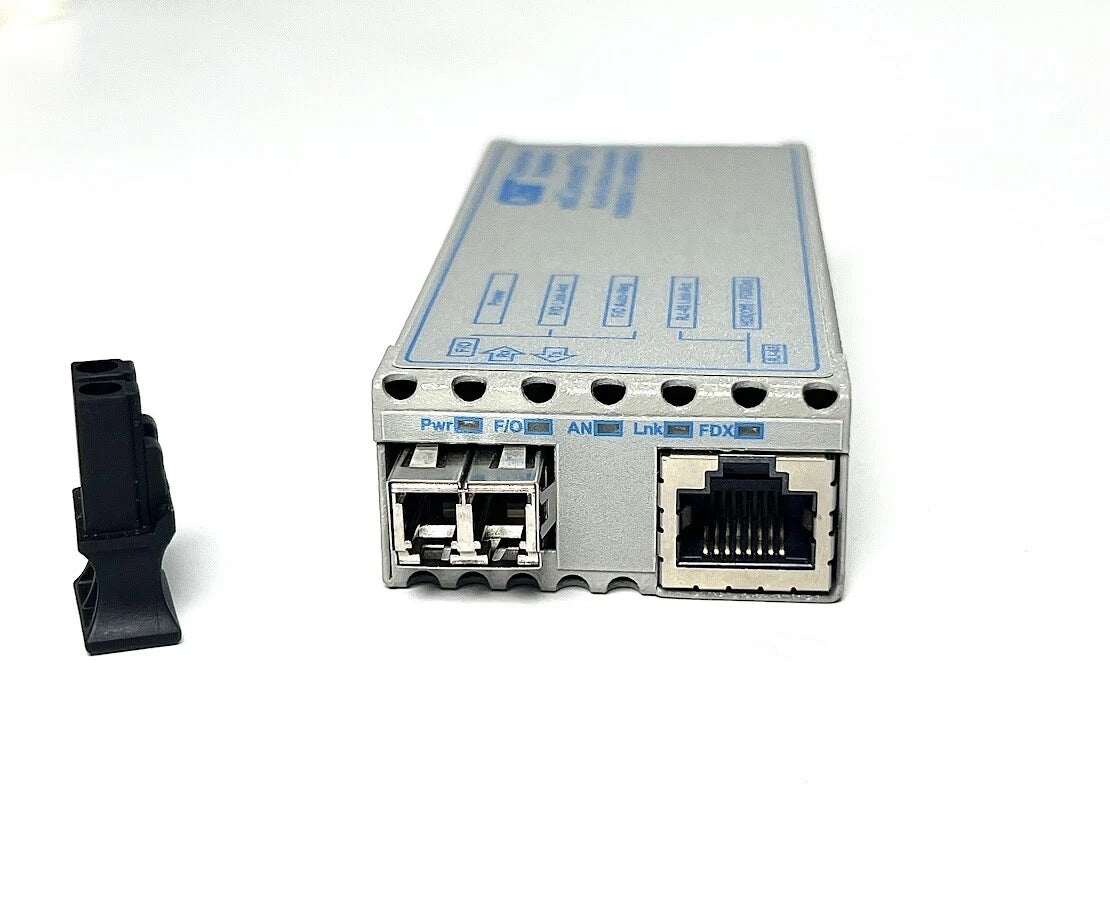 Omnitron Systems miConverter Gx RJ-45 to Fiber Converter 1206-0-9W